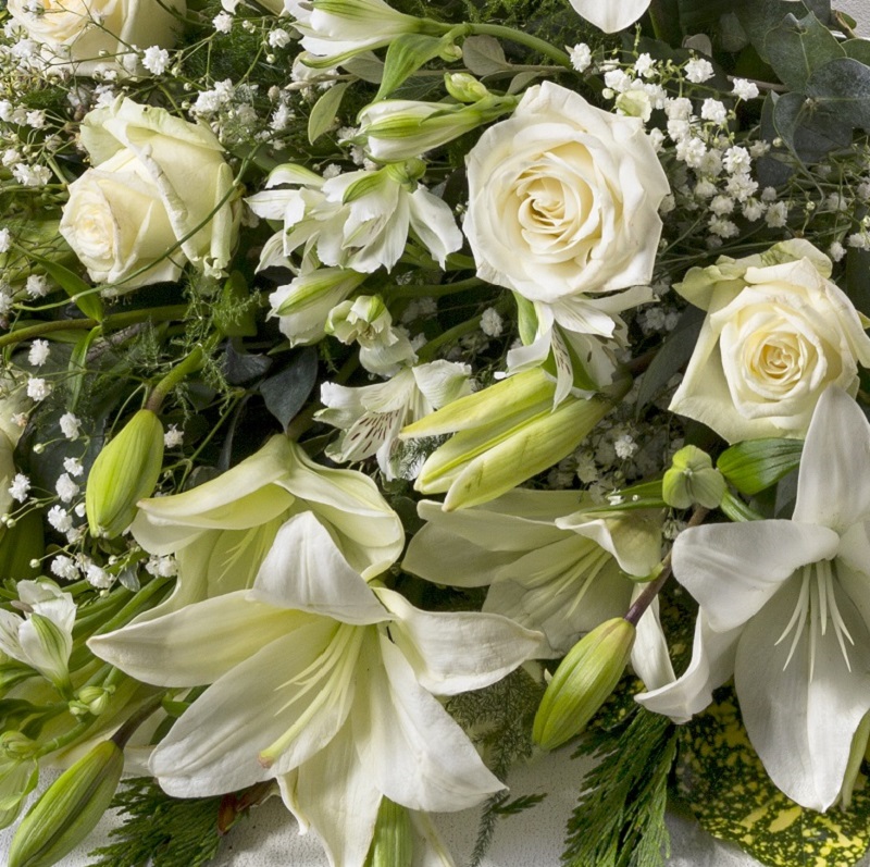 Ramo de flor blanca | Mémora